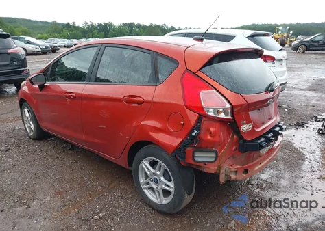 2018 Ford Fiesta Se from USA, damaged, VIN 3FADP4EJ2JM123132